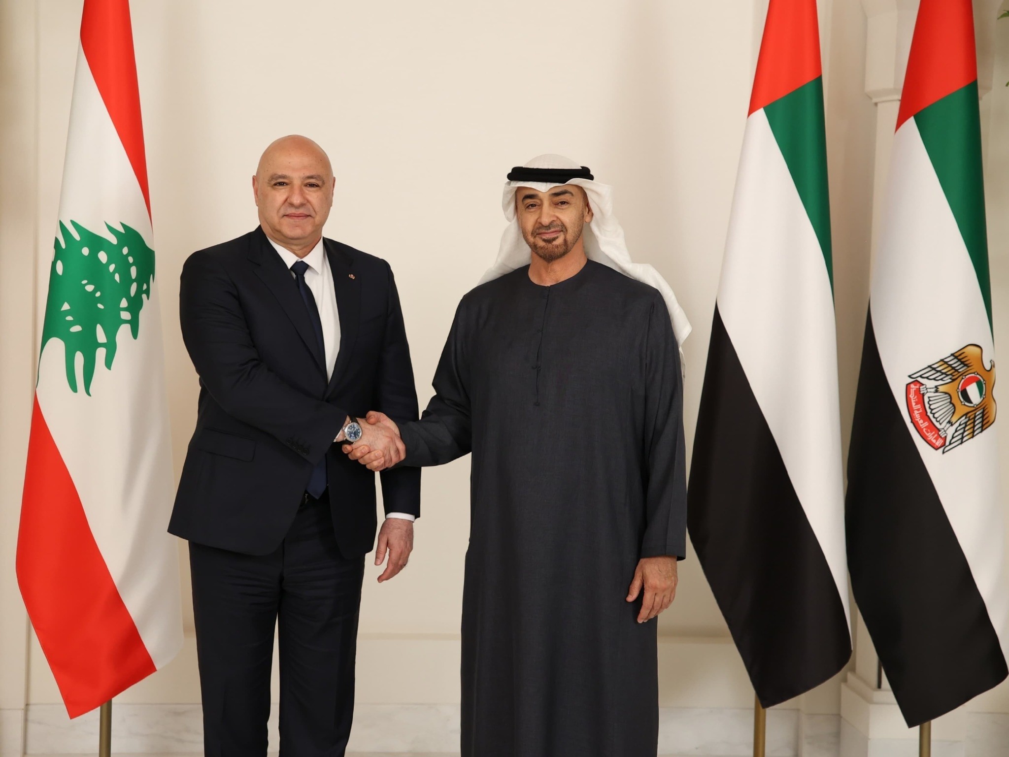 زيارة رئيس الجمهورية العماد جوزاف عون إلى الإمارات العربية المتحدة.